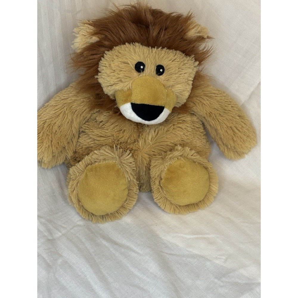 Warmies Lion 12" Stuffed Plush Heat Therapy‎ Microwaveable Cozy Weighted Animal